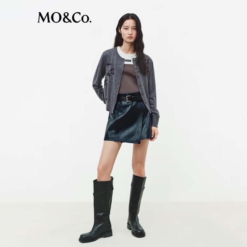 

MO&Co. Women s Cashmere Wool Knitted Cardigan S