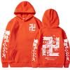 Japan Anime Tokyo Revengers Cherry Blossom Graphics Logo Hoodies Tokyo Gang Sweatshirts Cozy Tops Pullovers Unisex Clothes Tops