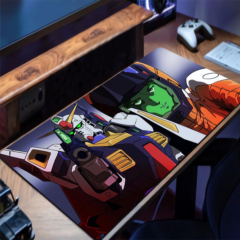 Mousepad Mechanical Warrior Gundam Mk II Xxl Keyboard Pad Rubber Desk Mat Extended Pad Non Slip Desk Mouse Mat Gaming Mouse Pad