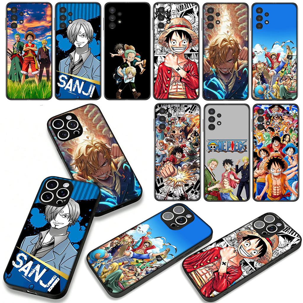Roronoa Zoro ONE Sanji PIECES Luffy Phone Case for Samsung Galaxy S25 S23 S22 S24 FE Ultra Plus A56 A05 A06 A15 A16 A57 S7 Edge
