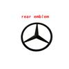 AAUX1 Letter Stickers Car Rear Trunk Emblem Fender Badge Front Grille Sticker For Mercedes Benz AMG GLE43 GLE400 GLE450 GLE53 GLE63S