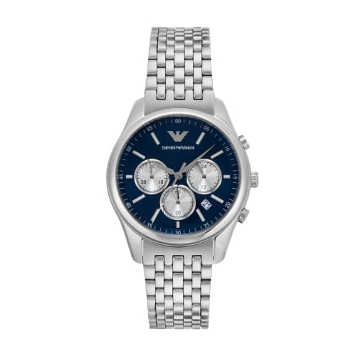 Emporio Armani Men's Silver Watch NA AR11582