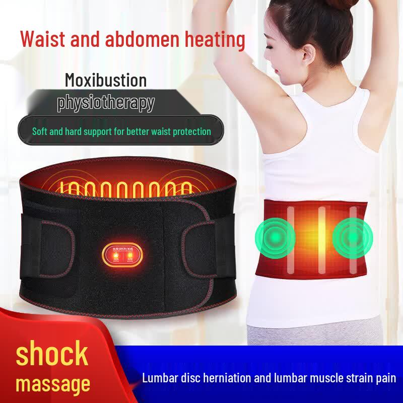 Electric Heated Vibration Massage Waist Belt
