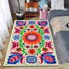 Colorful Floral Pattern Carpet with Bohemian Style for Home Decor Suitable for Use As an Anti-slip for Living Room Bedroom Sofas