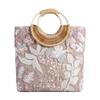 Sequin Spring and Summer Tote Bag, High-end Sense Niche Embroidered Women's Bag, Large-capacity Woven Handbag