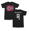 Camiseta Unisex de Doble Cara Inspirada en el Fútbol Noruego Braut Haaland 9