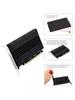 All Aluminum Heatsink Heat SSD Radiator Pad for NVME  M-KEY PCI-E 16 Array pansion Card Metal Cooling Pad