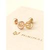 14K Mini Me Smile Piercing Earrings
