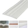 6.56Ft Flexible Wall Base Moulding Trim, Peel and Stick Rubber Baseboard Molding,4Inch Wide Flexible Molding Vinyl Wall Base Cove Base