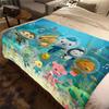 Various styles of Octonauts cartoon cute pattern blankets, 3D printed high-definition sofa blankets, suitable for adults and chi