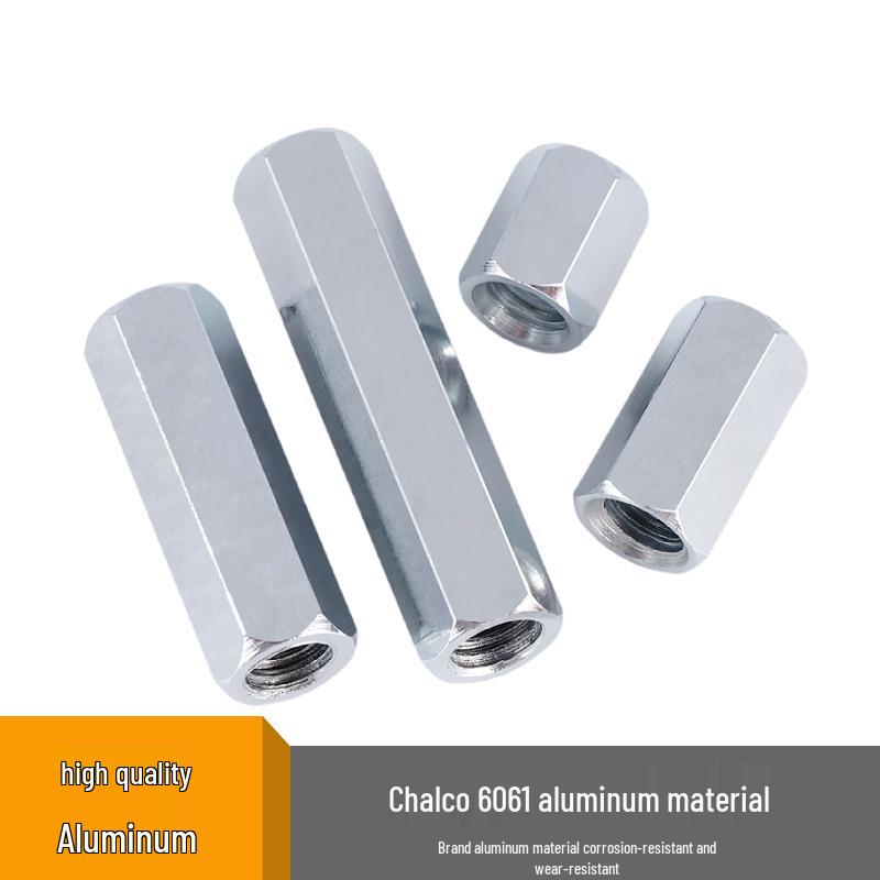 Aluminum Alloy Hexagonal Double-Head Threaded Spacer M2/3x4.5/6