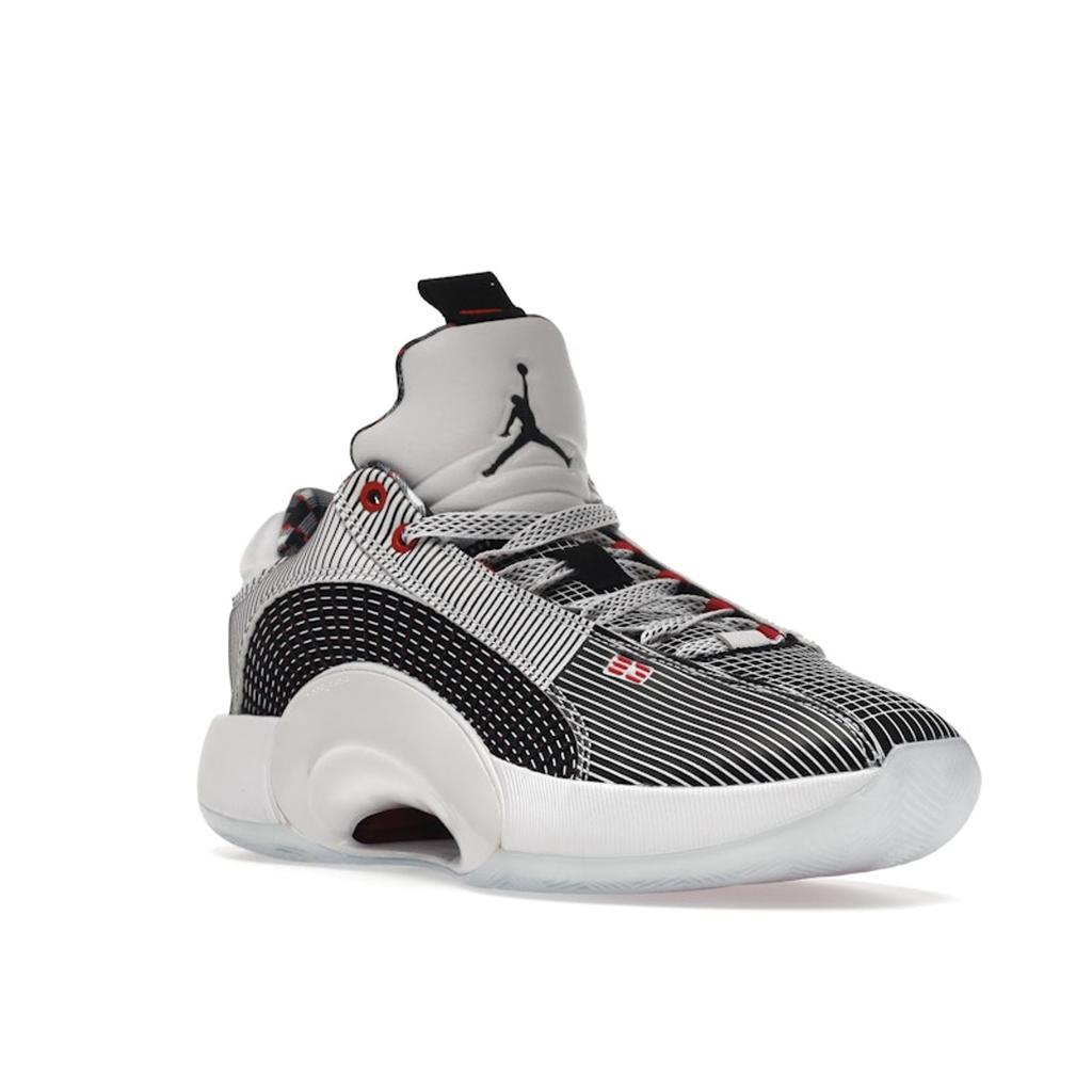 Air Jordan 35 Low Quai 54 Unisex Sneakers White Black University-Red DJ2830-106