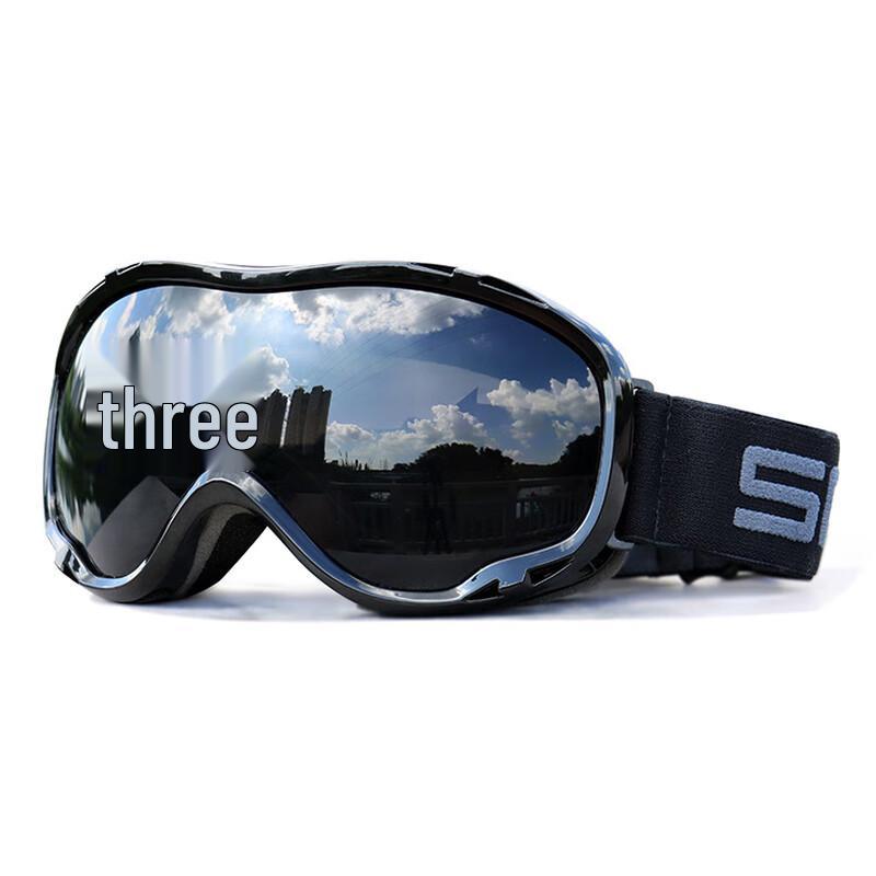 SPOSUNE Adult Anti-fog Ski Goggles One Size