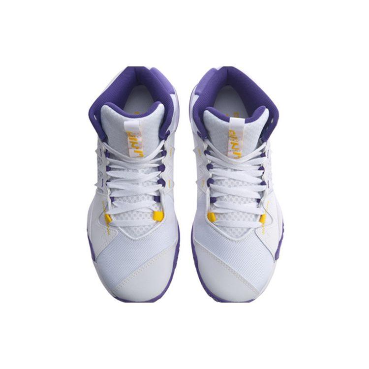 Li Ning Storm OUTDOOR Cushioning Slip Resistant Abrasion Resistant Mid top Li Ning Cloud Basketball Shoes Men's ABPQ009-5