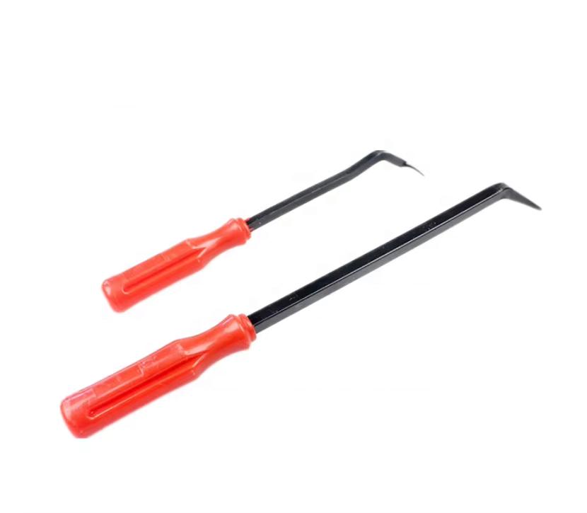 Car Clip Fastener Puller Tool Auto Bumper Door Rivet Removal Kit Set красный