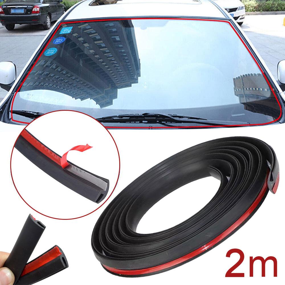 Universal Car Windshield Rubber Seal Strip - Sealed Moulding Trim Under Windshield Panel for Honda BWM Dropshipping O3L1
