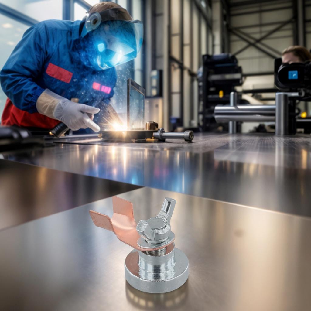 Iron Magnetic Welding Ground Clamp for Reliable Electrical Connections