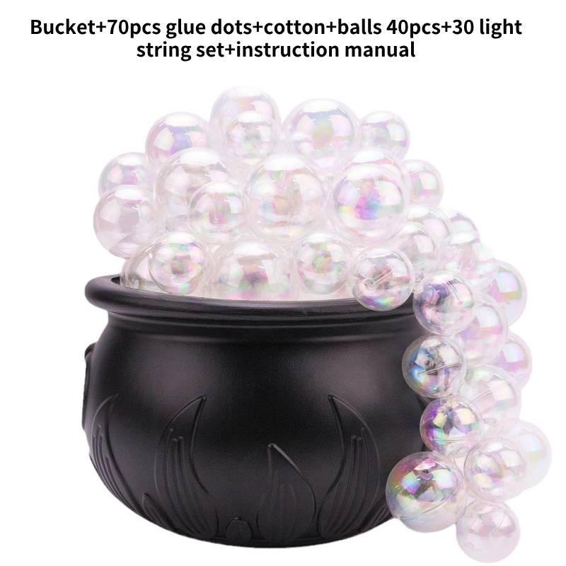 

Хэллоуин Фиолетовая Ведьма с Пузырями Конфетница Пластик Ретро Украшение Стола для Вечеринки