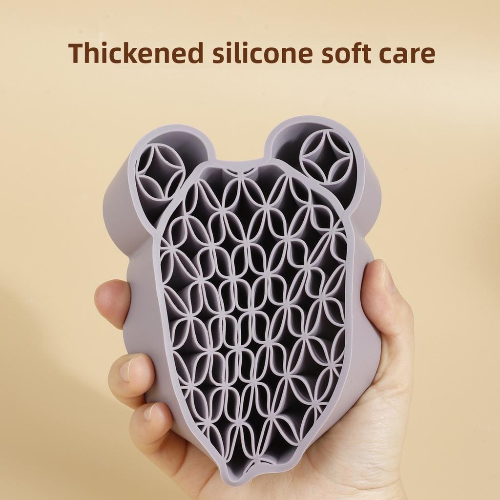 Silikon Nagelbürste Make-up Pinsel Ausstellungsständer Regal Aufbewahrungskoffer Trockengestell Bürstenhalter Make UP Halter Organizer
