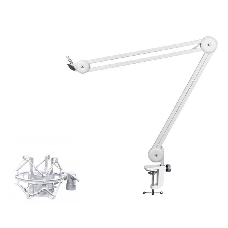 Professional Mic Boom Flexible Adjustable Microphone Stand Mount With/without Windshield for Studio and Home Recording