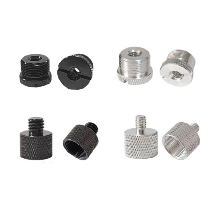 8 Stück Mikrofonständer Adapter 5/8 auf 1/4 auf 3/8 Schraubadapter für Mikrofonständer Klemme Mikrofonständer Halter Adapter