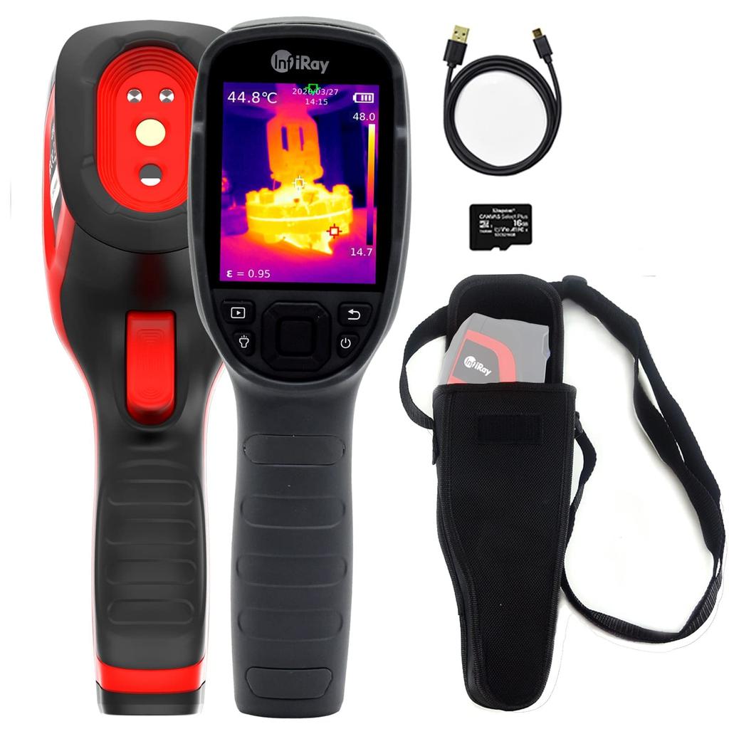 C200 Thermography Camera 256 X 192 IR Resolution 2MP Visible 12 Hours Temperature Measurement Range Infrared Thermal Camera -20-550 ℃