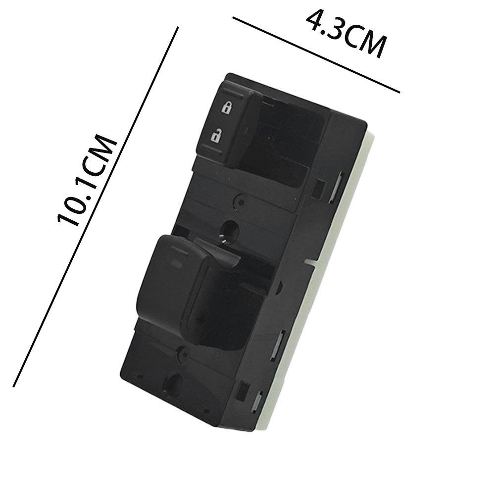 25411-ZL00A Compatible with 2009-2019 Nissan Frontier Window Switch and Glass Lifter Master Switch