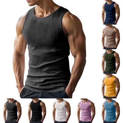 Gilet Senza Maniche da Uomo Moda Casual Sportiva Gilet Senza Maniche da Uomo