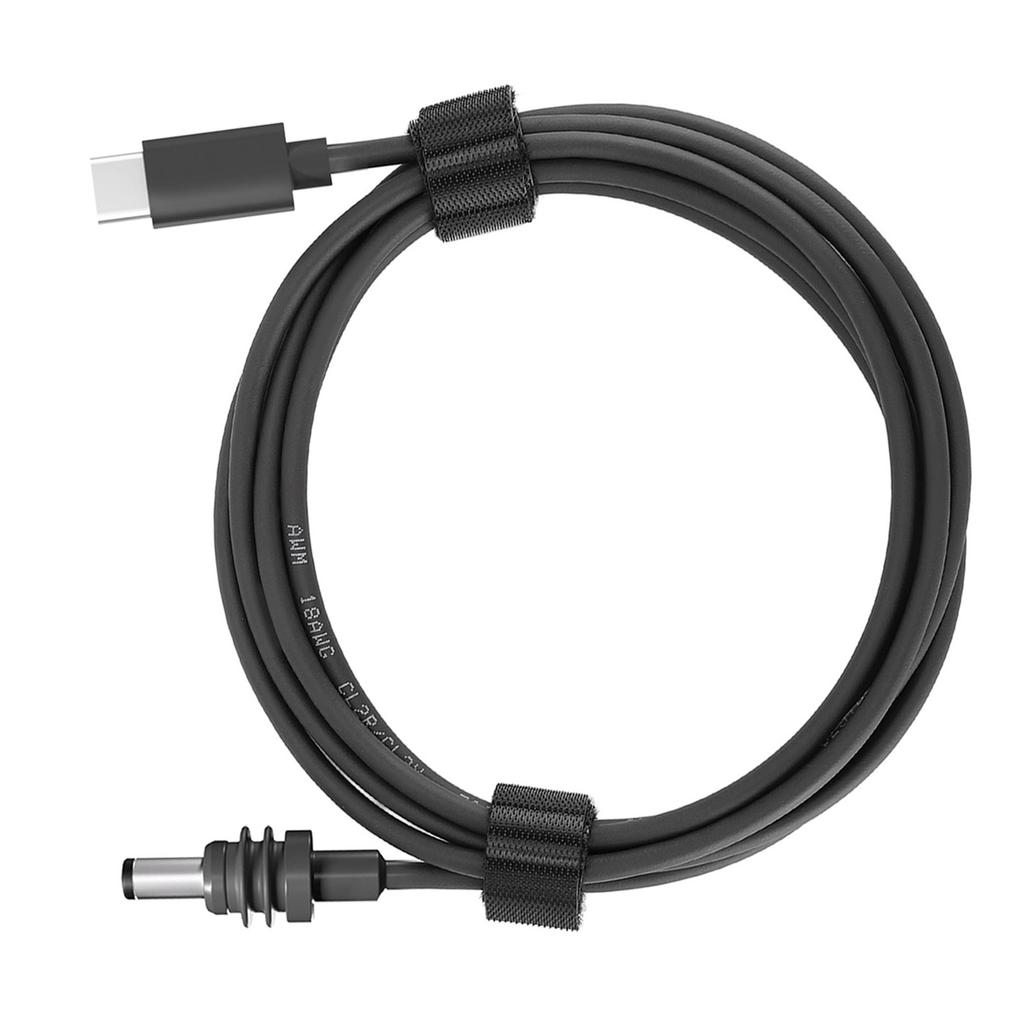 USB C To DC Power Cable for Satellite 10ft 20AWG 100W IP68 Water Resistant Type C Male To DC Male Charging Cord for