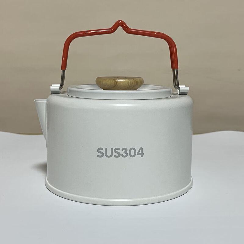 OEING Outdoor Stainless Steel Camping Kettle 1.2L