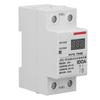 Over Under Voltage Protector 100A DIN Rail Self Resetting Voltage Protective Device with Square