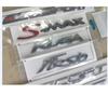 XXUI3 Chrome Trunk Letters for Ford EcoSport S-MAX C-MAX KUGA Fiesta ESCORT EDGE TITANIUM Emblem ECOBOOST 4WD Emblems Badges