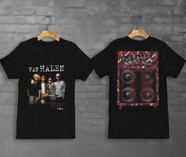Винтажная футболка Van Halen Мировой тур 90-х 4XL