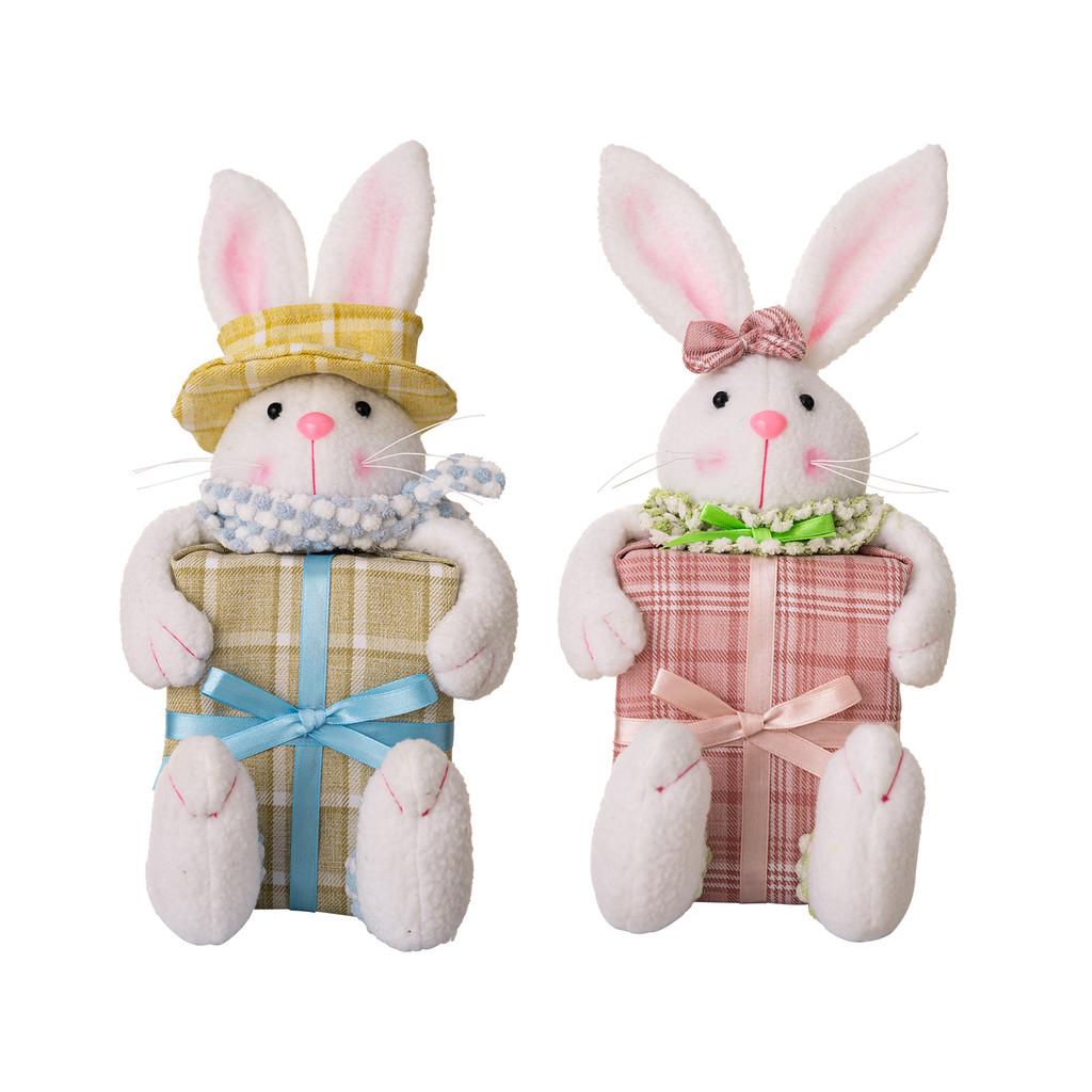 Bunny Easter Whimsical Plush Doll Gift Box For Unique Holiday Home Ideas Decor