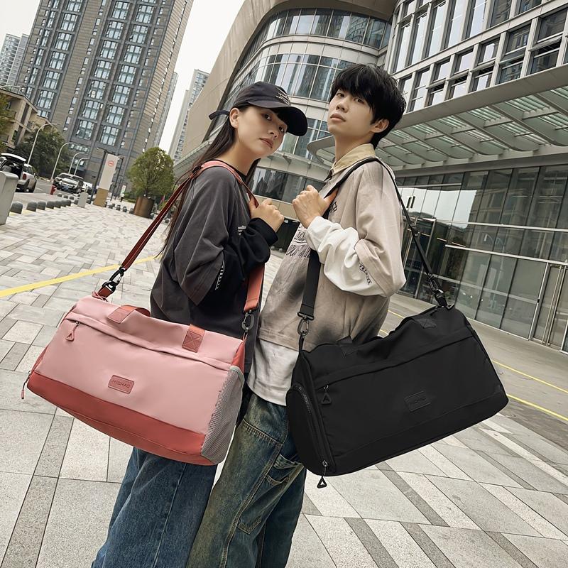 Travel Bag Large Capacity Short-Distance Lightweight Duffel Bag Sports Fitness Bag Storage Bag Yoga Bag