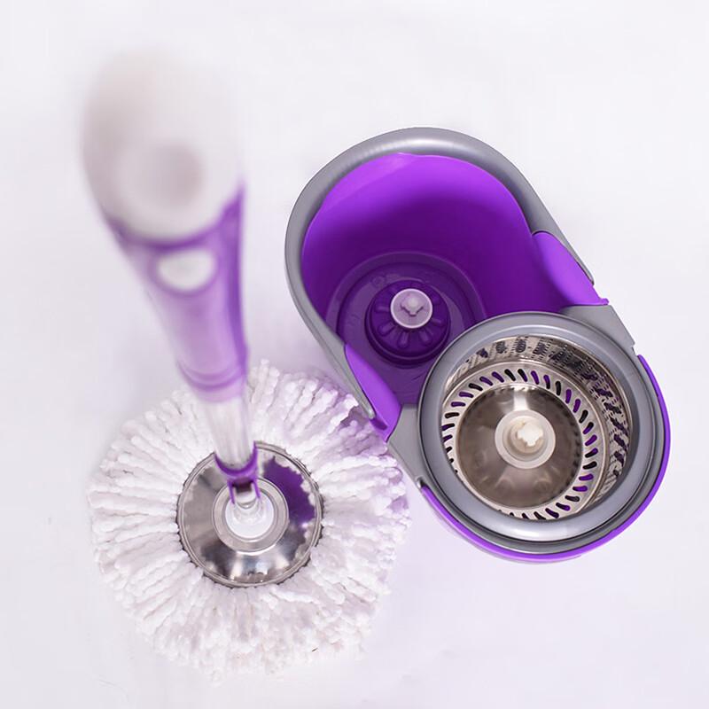 Dual-Drive Rotary Mop with Bucket