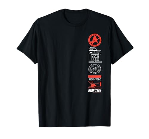 Star Trek Starfleet Command USS Enterprise NCC-1701-D T-Shirt
