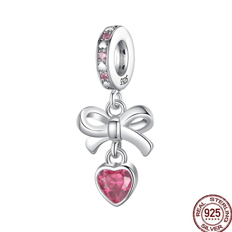 Copper Pure Pink Love Puppy Pet Pink Perfume Pendant Beads Suitable For 3Mm Original Bracelet Diy Jewelry