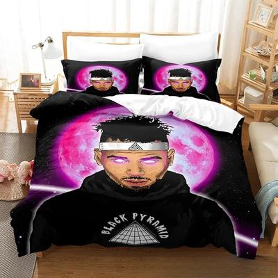 3D Druck B-Chris Brown Bettwäsche Set Einzelbett Twin Full Queen King Size Bettset Erwachsener Kind Schlafzimmer Bettdeckenbezug Sets