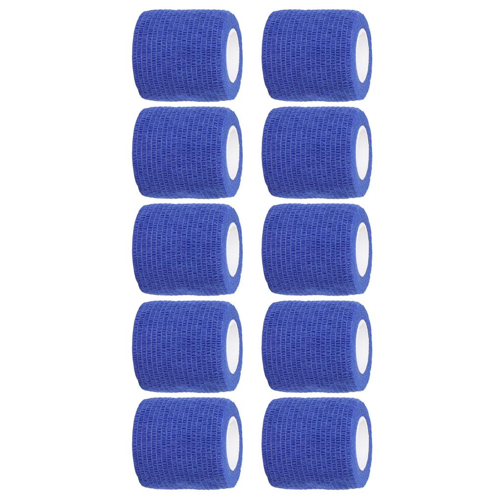 10Pcs Self Adhesive Elastic Bandage Multifunctional Disposable Shockproof Antislip Tattoo Handle