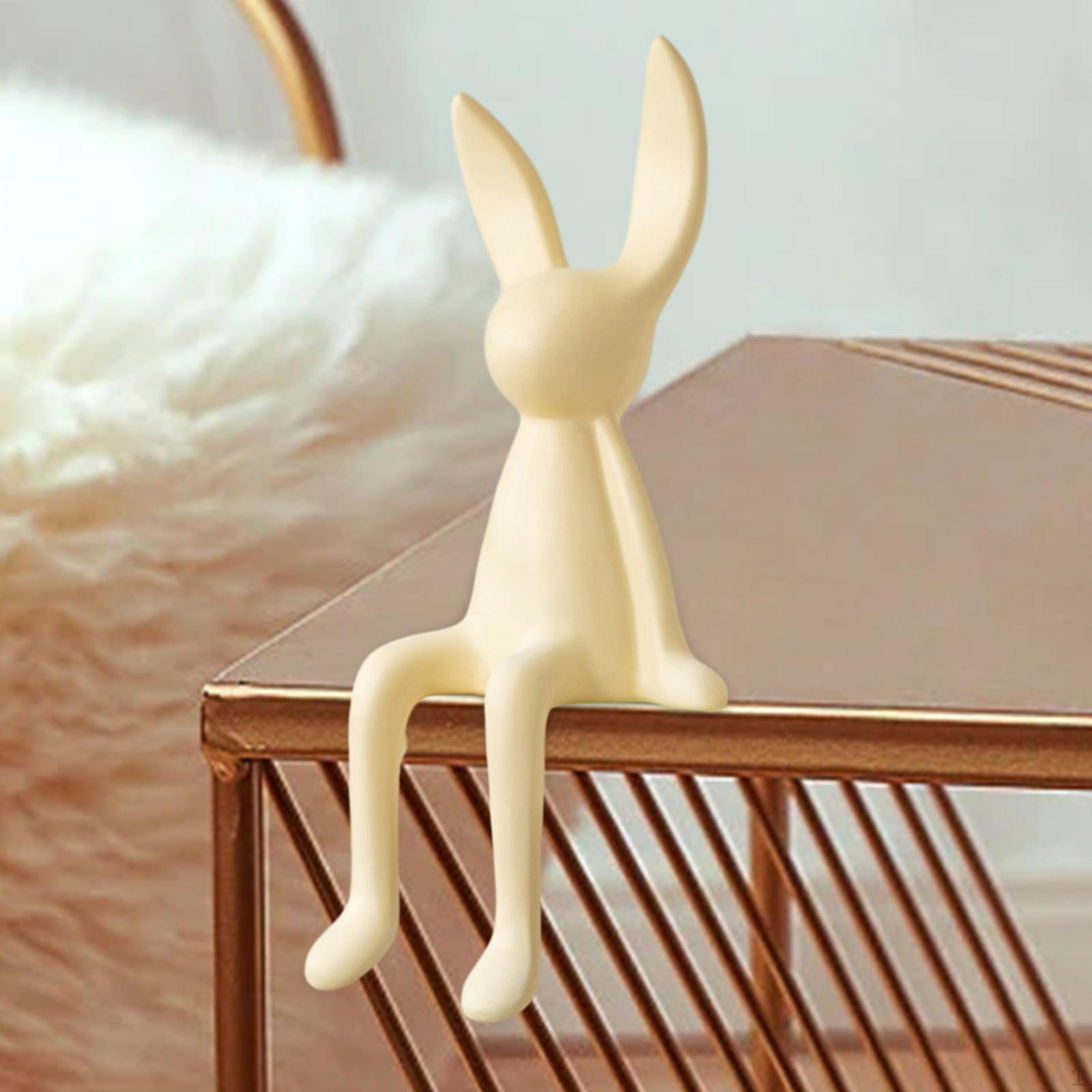 

Чарівна керамічна скульптура зайчика для стильного декору дому Big