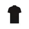 EMPORIO ARMANI EA7 Polo Shirts Men's Black Polo Collar Moderate Straight Fit 3LPF09P-J5AZ-1200