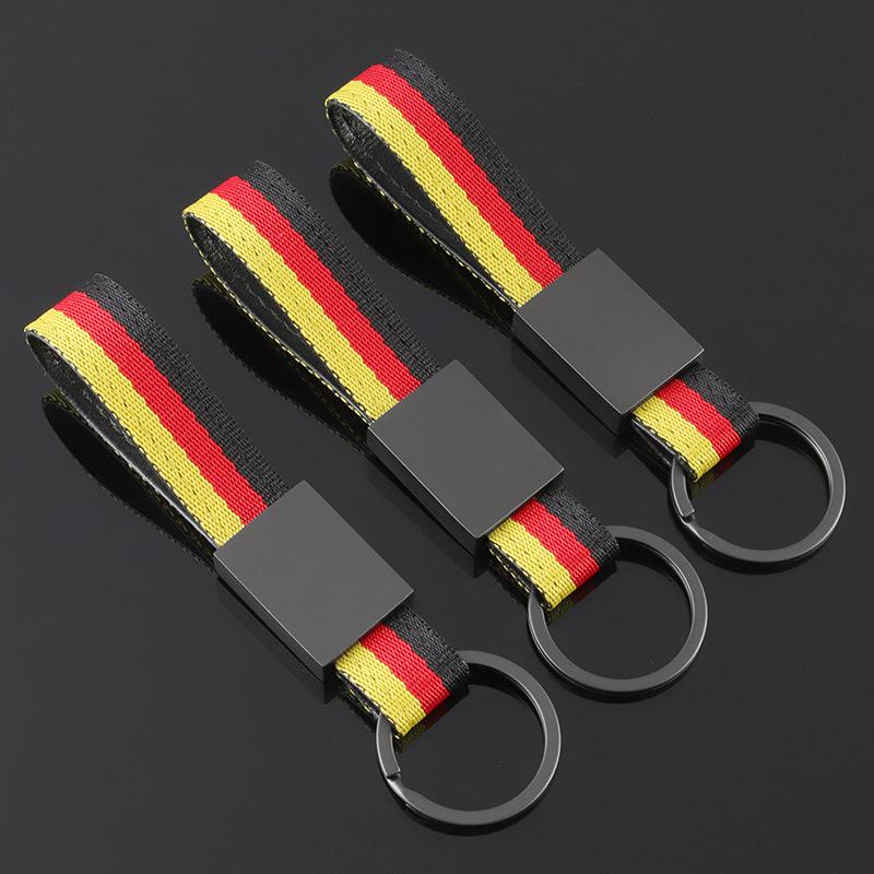 Portachiavi Corda di Nylon Portachiavi Portachiavi Per Mercedes Benz AMG GLC W203 W206 W205 W211 W212 W201 W210 W168 W220 Accessori Auto NI8