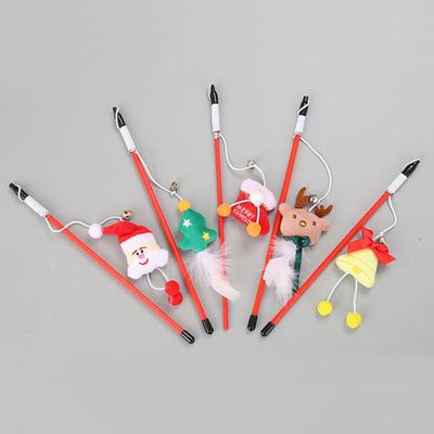 Fournitures pour chat Jouet Canne à pêche Plume CT-7771 Mary