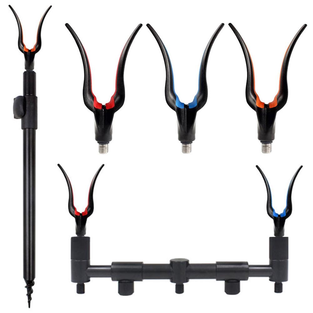 Karpfenrutenhalter Kopf ABS+PVC Kunststoff Greiferhalter Rutenhalter Griffe Halter für Buzz Bar und Bissanzeiger Angelzubehör