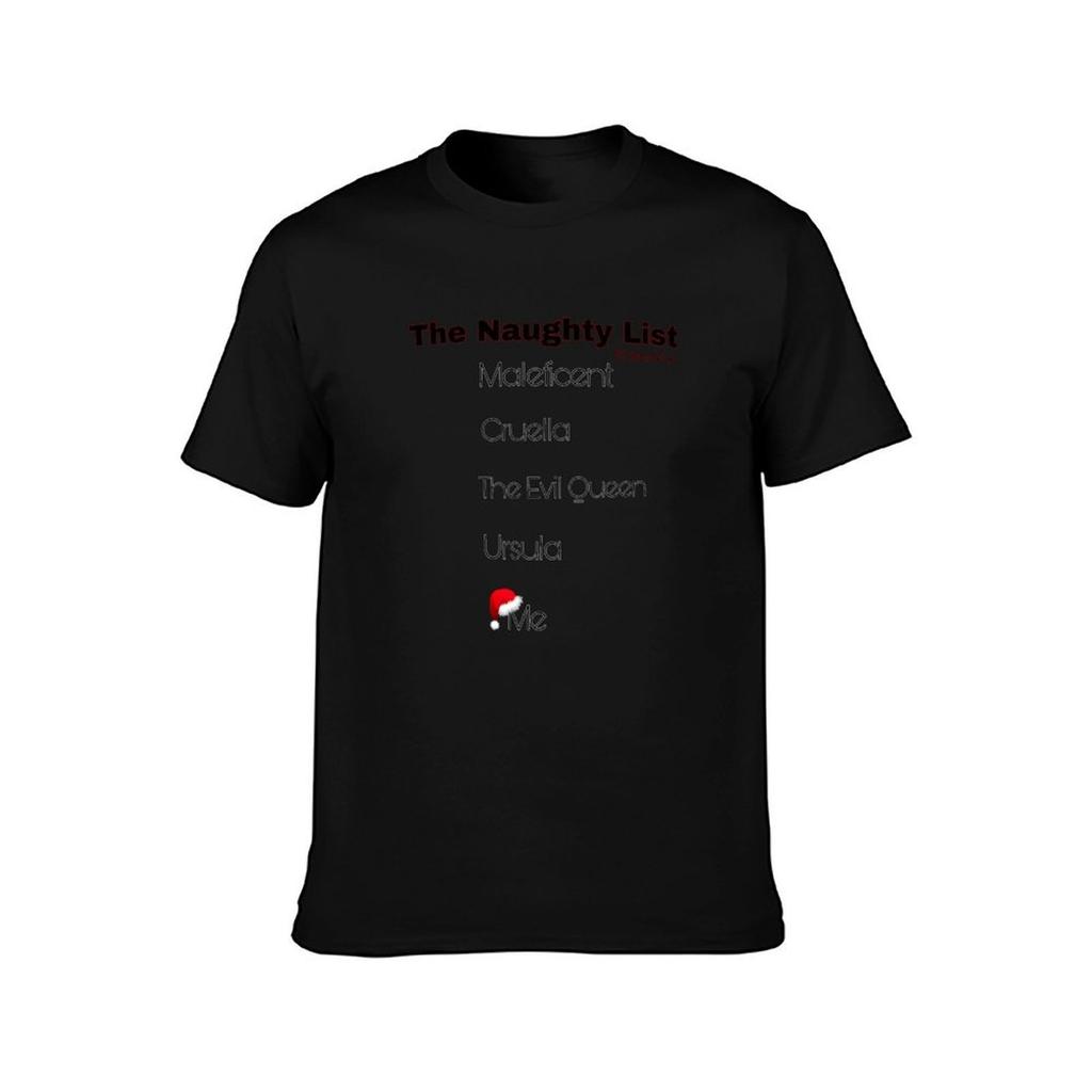 The Naughty List TShirt Daily Wear Print TShirt