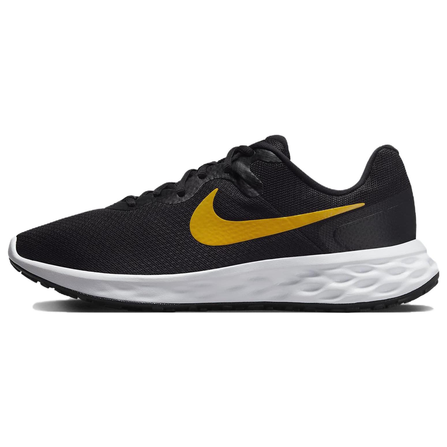 

New Nike Revolution 6 Next Nature Black University Gold DC3728-013 46