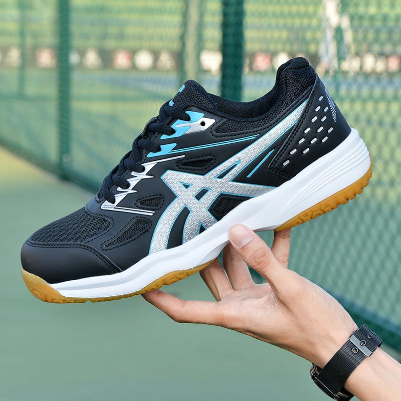 Badminton shoes men's shoes women's shoes ultra-light beef tendon sole mesh competition training shoes feather ping volleyball men's sports shoes