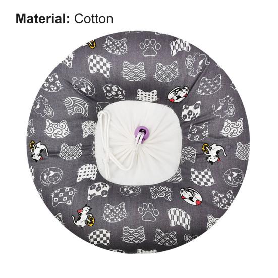 Pet Cervical Collar Adjustable Washable Good Ductility Pet Cat Surgery Wound Healing Protective Cone for Puppy