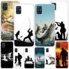 Hunting Fishing Man Phone Case For Samsung Galaxy A52 A32 A22 A12 A51 A31 A50S A30S A20S A10S Note 20 Ultra 10 Plus S10 A72 A71